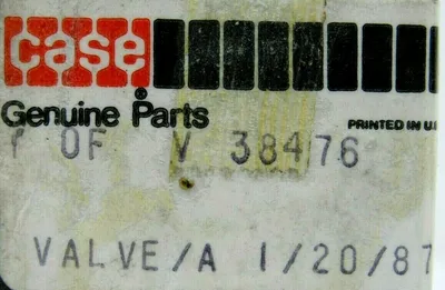 NEW CASE V-38476 PRESSURE RELIEF VALVE V38476 V 38476