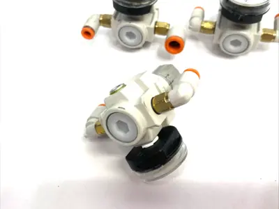 Used SMC Miniature Modular Regulator M5 Ports AR Mass Pro, LOT OF 3 Air Pressure Regulators Michigan US | Maverick Industrial Sales #1397621