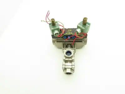 Ferguson Asco 80DA0375 27BC Pneumatic Valve Actuator 3 Way 116psi 120VAC 1" NPT