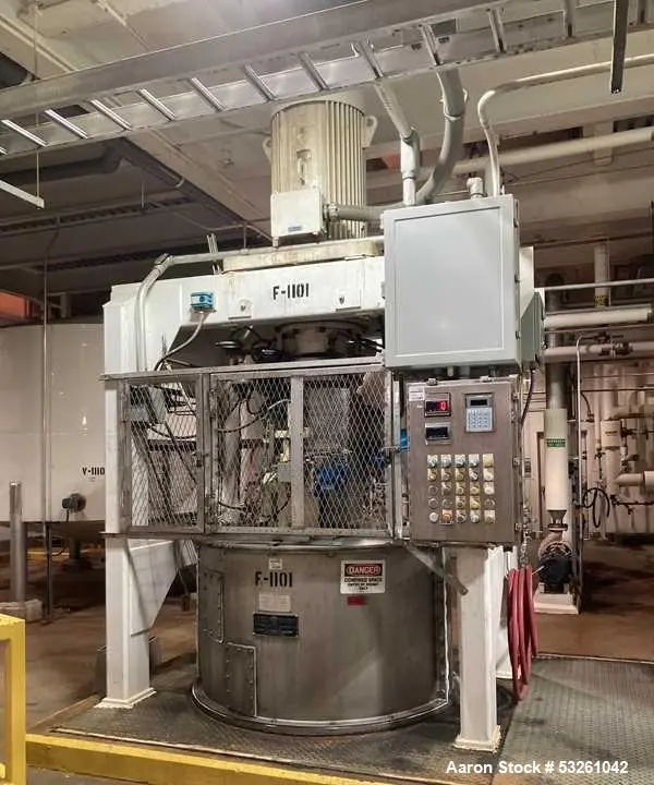 Used WESTERN STATES G-16 Basket Bottom Dump Centrifuges Illinois US | Aaron Equipment #1240984