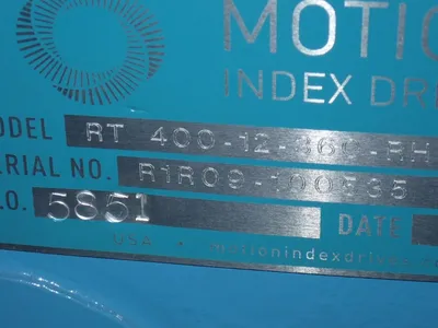 USED 2016 MOTION INDEX DRIVES RT 40012360RHCV1006