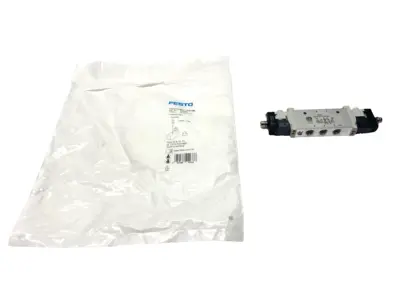 New | in-Stock Festo Pneumatic Solenoid Valve 5/2-Way 24VDC 574230 Solenoid Valves Michigan US | Maverick Industrial Sales #1391532