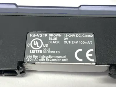 Used KEYENCE Digital Fiber Optic Amplifier, Main Unit, 72" Cable NO CONNECTOR Fiber Optics Michigan US | Maverick Industrial Sales #1395431