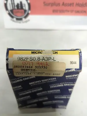 New | in-Stock HONEYWELL 902FS0.8-A3P-L Miscellaneous Equipment (Electrical & Power) | Surplus Asset Holdings #1193003