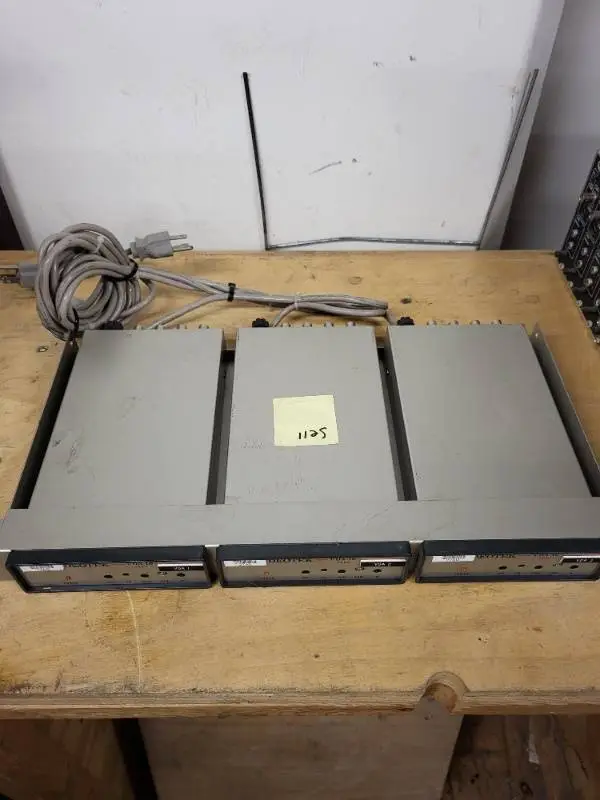 Set of 3 Videotek VDA-16 Video Distribution Amplifiers