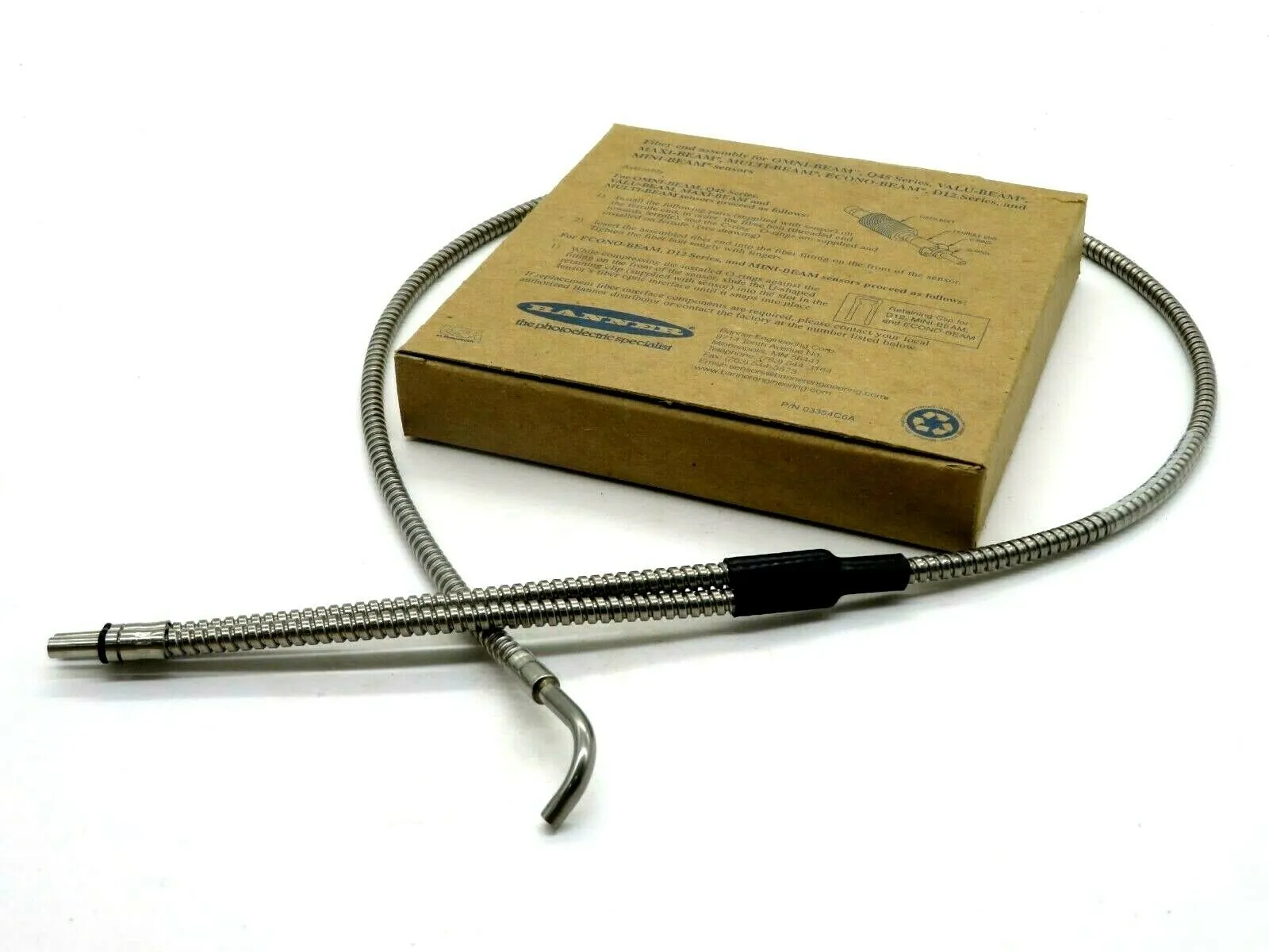 NEW BANNER BA23S FIBER OPTIC SENSOR