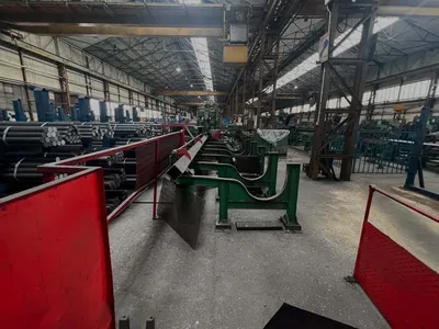 Used SAMUEL PLATT 20 TON SINGLE PULL DRAWBENCH & STRAIGHTENING LINE (14726) Draw Benches Connecticut US | Machinery International LLC #1558099
