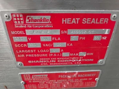 Used SHANKLIN A-26A DA Shrink Tunnels Pennsylvania US | Global Equipment International, LLC #185449