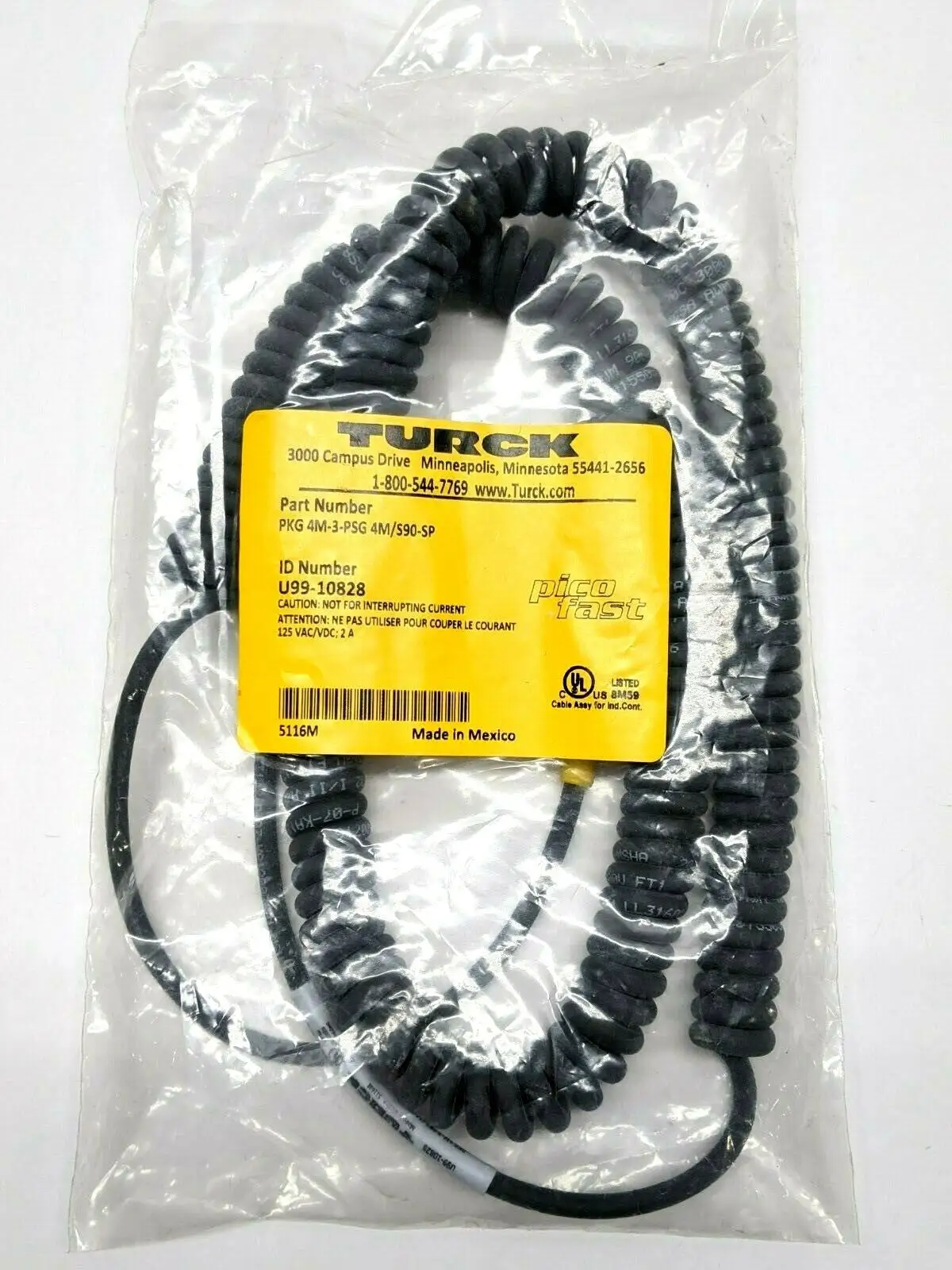 NEW TURCK CABLE