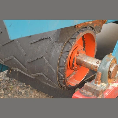 18in Wide x 27ft Long Flat Belt Conveyor