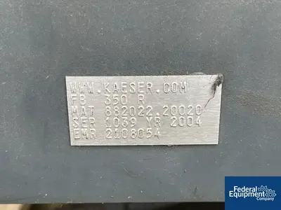 USED Kaeser Compressors Kaeser Omega Rotary Blower, Model FB350, 100 HP