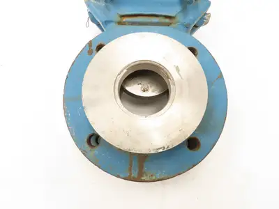 DeZurik 828 3" Knife Gate Valve Lug Style Rising Stem 316SS Disc *Bad Seal*