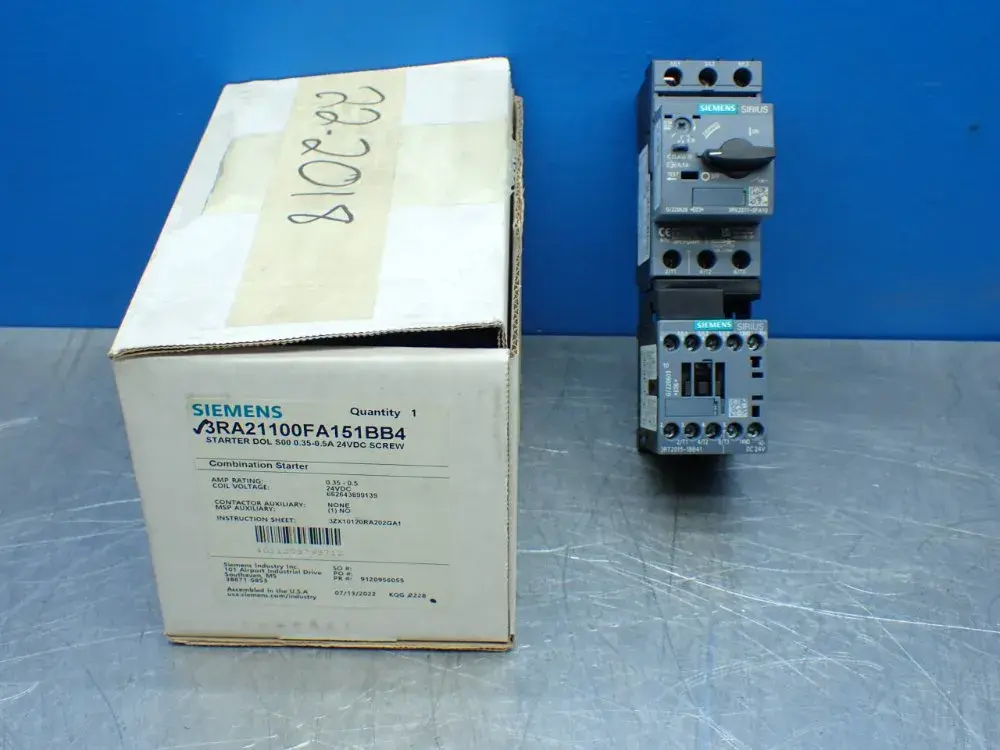 NEW SIEMENS 3RA21100FA151BB4