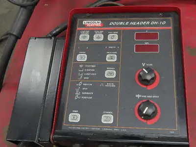 Lincoln CV 655 Mig Welder 650A Welding Power Source DH-10 Double Header 3Ph