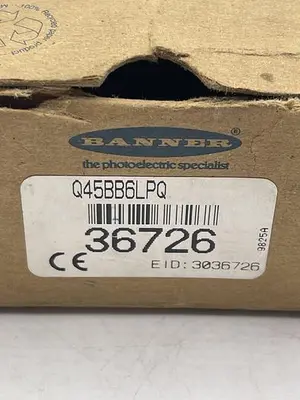 New | in-Stock BANNER BANNER Q45BB6LPQ Sensors | ND Industrial Surplus #1213718