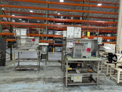 (3) Visual Tables W/ Ele Panel 480v