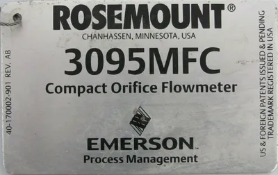 NEW ROSEMOUNT 3095MFC COMPACT ORIFICE FLOWMETER 3" 3095MFC-CS030N040R32CV1AE5M5