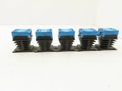 Celduc SO943460 Solid State Relay 35A 280VAC 12VDC With Heatsink Lot of 5