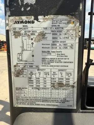 Used 2017 RAYMOND 560OPC30TT Misc Forklifts Illinois US | Somerset Equipment Sales #1542932