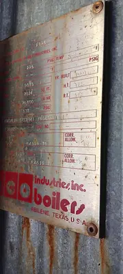 ABCO Industries 2,200 HP Industrial Steam Boiler – 76,000 LB/HR Watertube