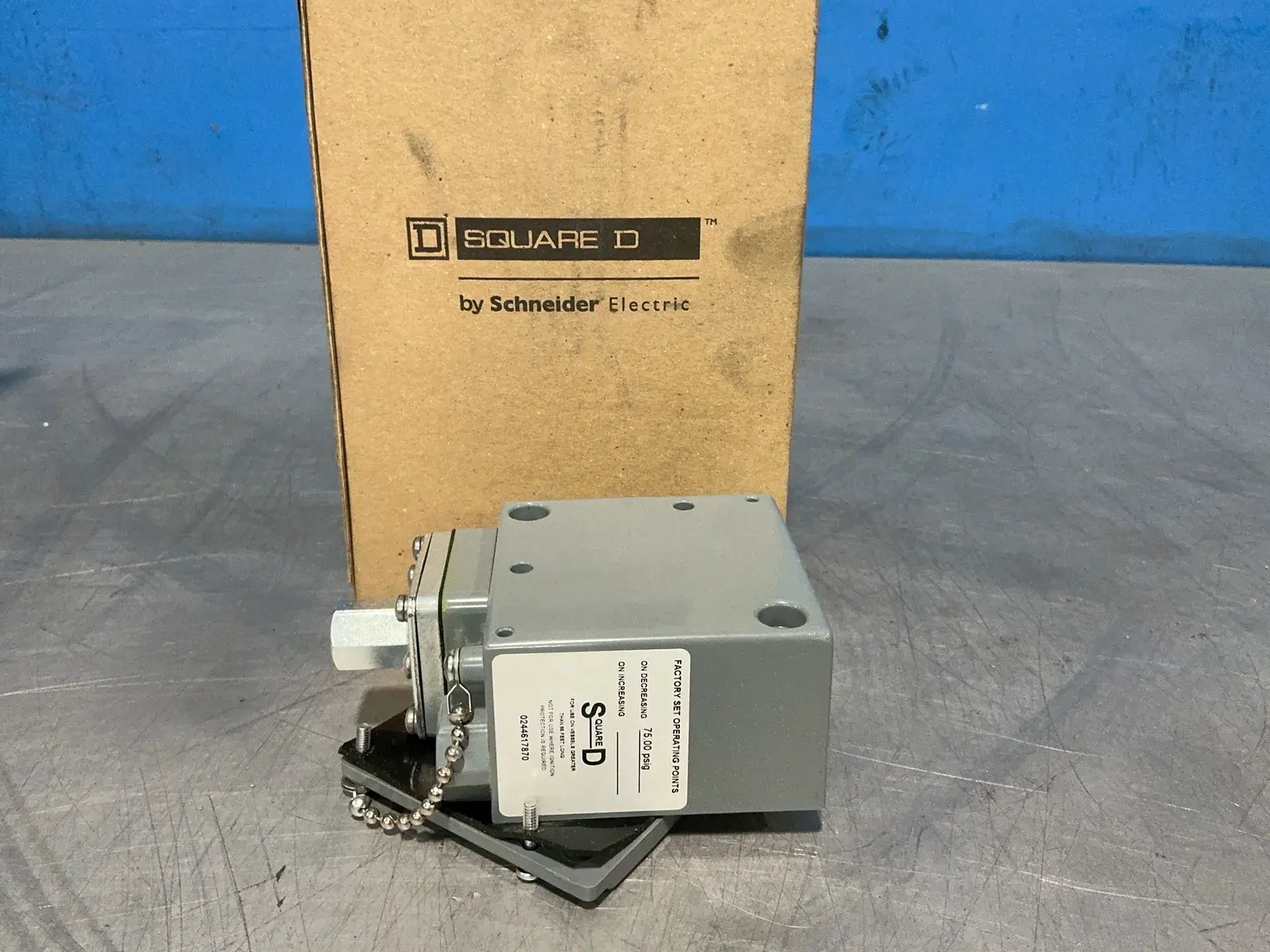 Used SQUARE D GAW5 Pressure Switches Ohio US | HGR 24 #1478102