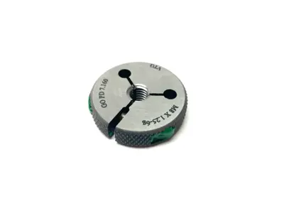 New | in-Stock VERMONT GAGE THREADED RING INSPECTION GAUGE M8X1.25-6G GO PD 7.160 Pin & Plug Gages Michigan US | Maverick Industrial Sales #1122786
