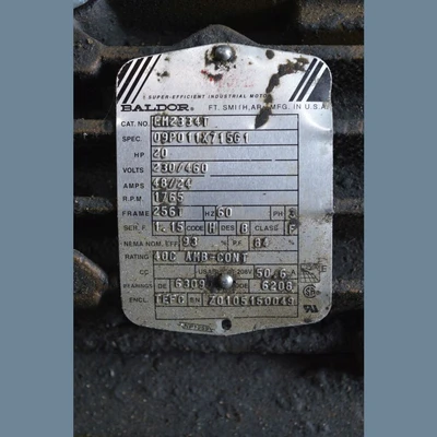 Baldor Super-E 20 hp Motors