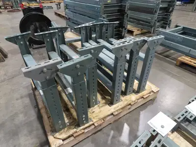 Hytrol MS-6 26"W Conveyor Leg Stationary Floor Support 23-5/8" to 35-5/8"H