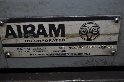 10 TON AIR RAM CUT OFF PRESS