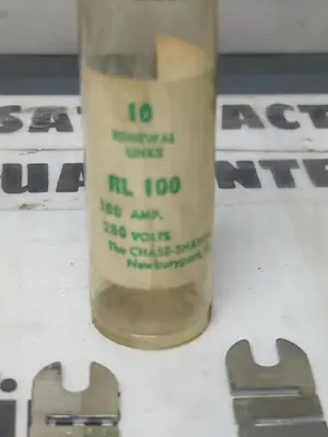 New | in-Stock CHASE SHAWMUT RL-100 Fuses Ohio US | Surplus Asset Holdings #1238390