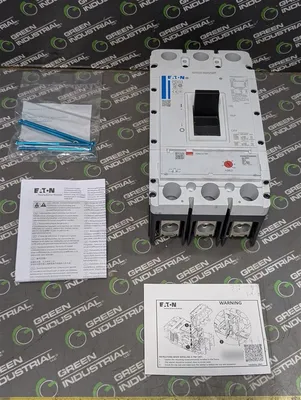 250A Eaton PDG33F0250TFAJ Power Defense Circuit Breaker 3 pole 600VAC New NIB