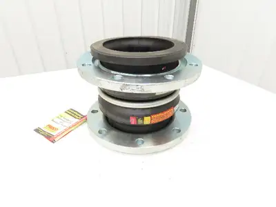 Proco 242-C  8"x 10"L Rubber Expansion Joint Type NN #150 Flanged Double-Sphere