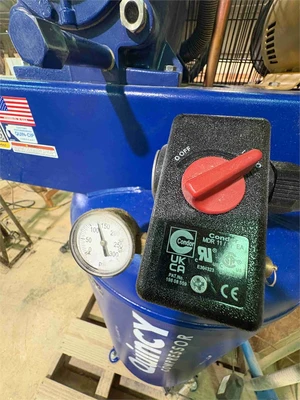 Used QUINCY 253DS80VCB20 Tank Mounted Air Compressors Texas US | MachineryMax #1335146