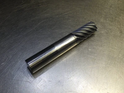Kyocera / SGS 1" 11 Flute Carbide Cr Endmill 1" Shank .12 R 36641 (LOC2867A)