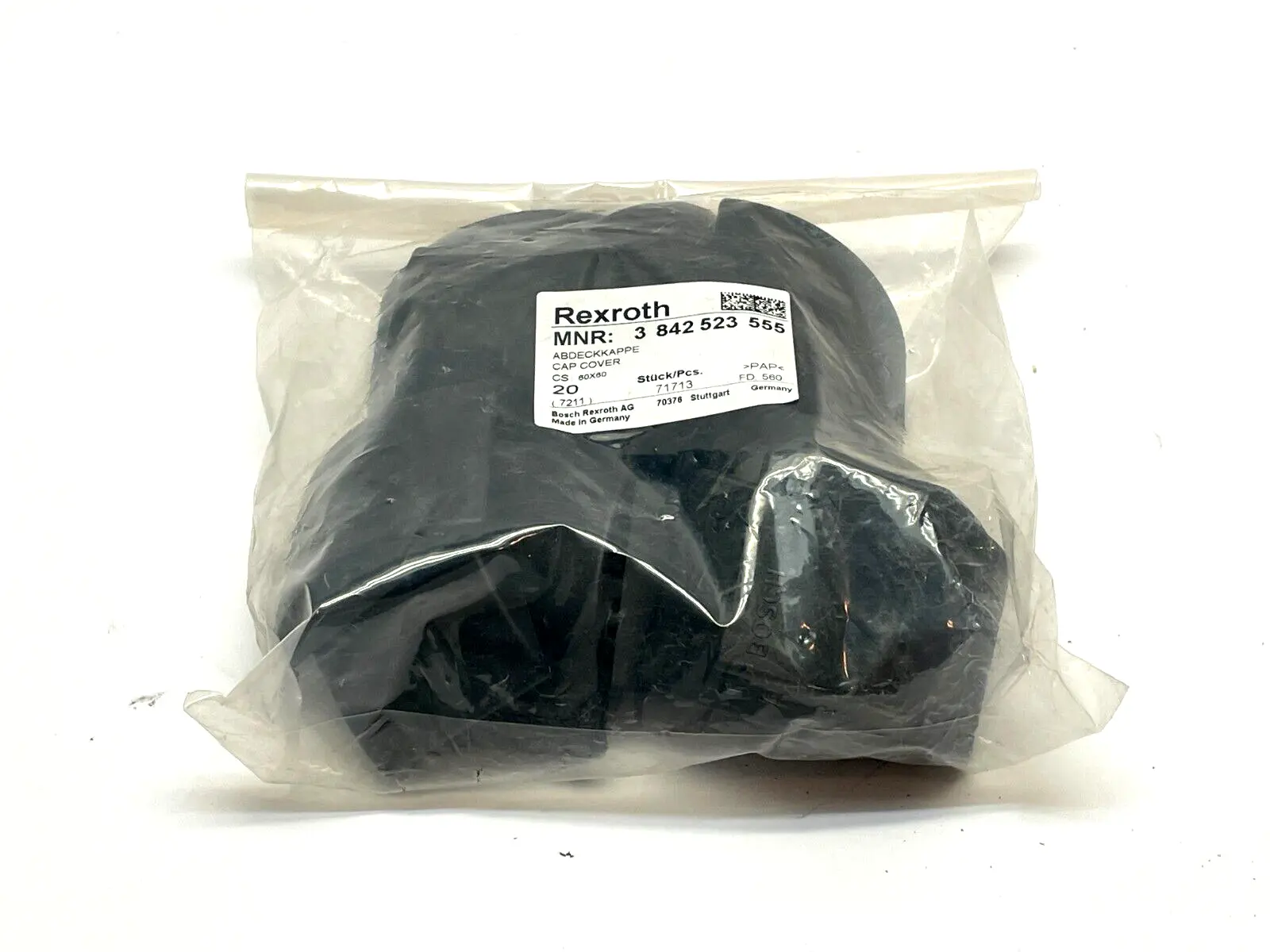NEW BOSCH REXROTH GUSSET COVER CAP