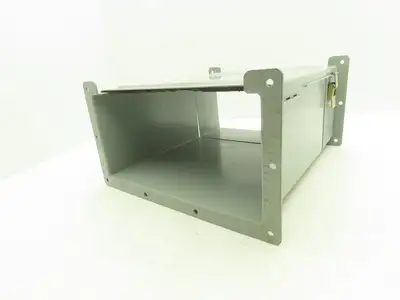 Hoffman F-126LXL Lay-In Wireway 12"x6" Cutoff Fitting 9"-15" Nema 12