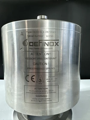 USED Definox DCX3 & 4 DN 100