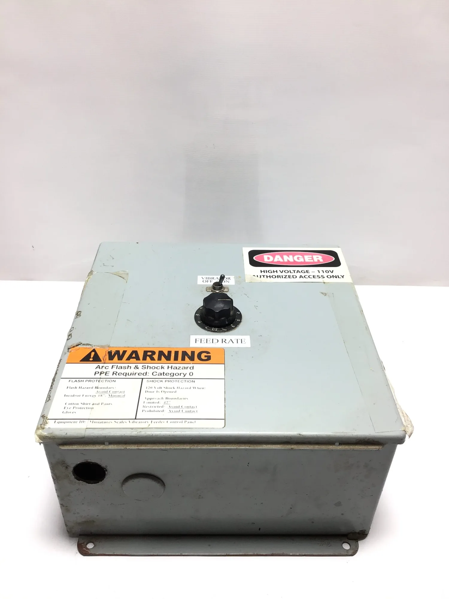 Hoffman Industrial Control Transformer Enclosure Type 12