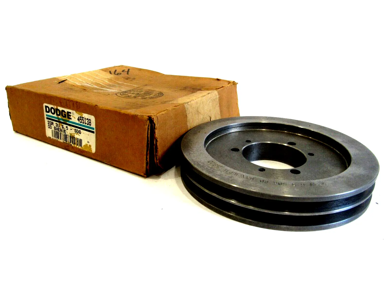 NEW DODGE 455138 QD SHEAVE 2GR 3V 6.5-SDS