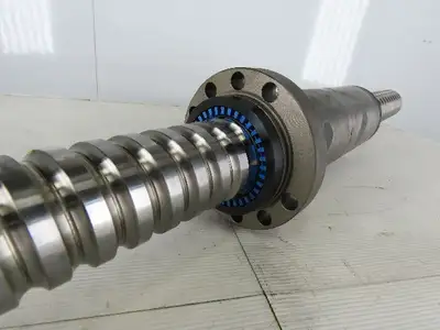 Ball Screw & Nut Assembly 50-3/4" OAL 20mm Pitch 62" Diam
