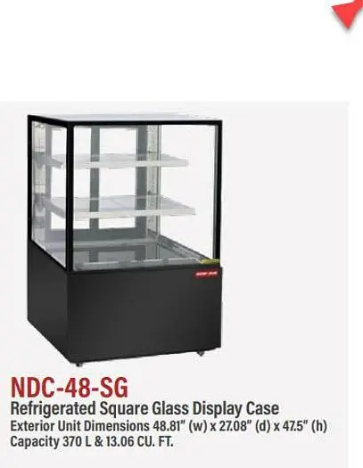 Used NEW AIR NDC-48-CG Food Displays British Columbia CA | Surrey Food Equipment #431459