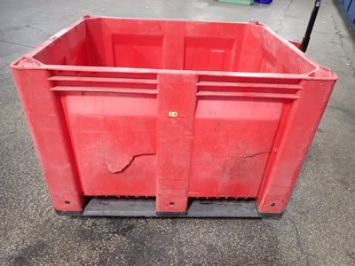 Macx 37" X 45" X 26" Plastic Bulk Container