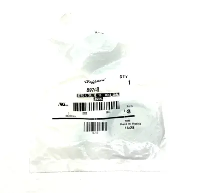 New | in-Stock Hoffman Knockout Hole Seal Type 4, 3R, 12, 13, 2.19-inch Diameter Electrical Boxes Michigan US | Maverick Industrial Sales #1401042