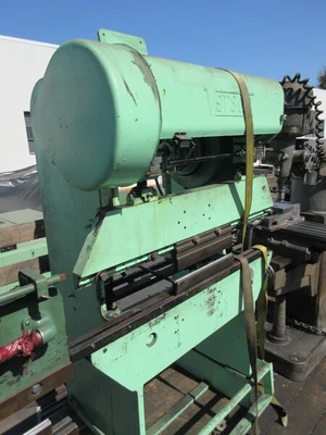 15 Ton, Verson, Allsteel press brake, 2" Stroke, 7.1" Shut Height