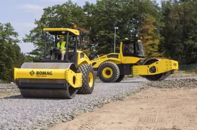 BOMAG BW 211 DH-5 Single Drum Rollers | Mid South Machinery (10)
