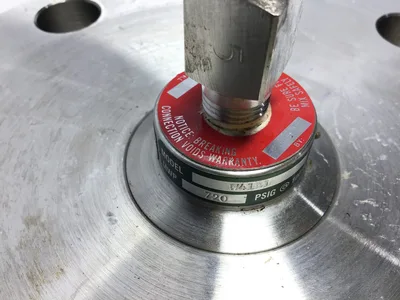 PIC W41B1 Diaphragm Seal With Flange Connection Stainless Steel Gasket 4401