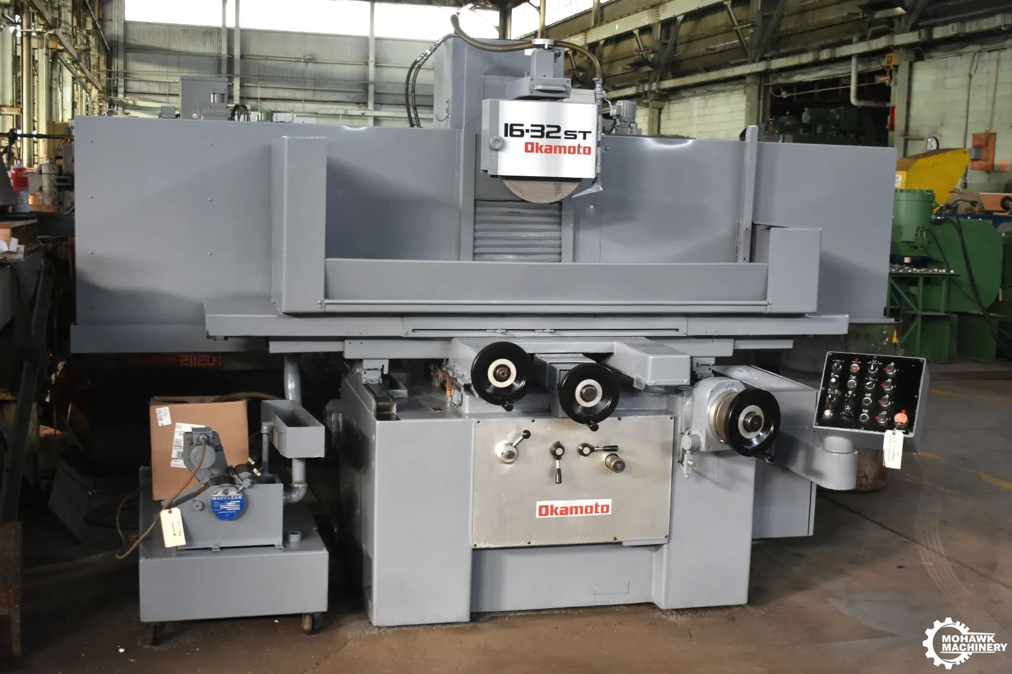 16" X 32" OKAMOTO “ACC-16.32ST” 3-AXIS SADDLE-TYPE HORIZONTAL-SPINDLE SURFACE GRINDER