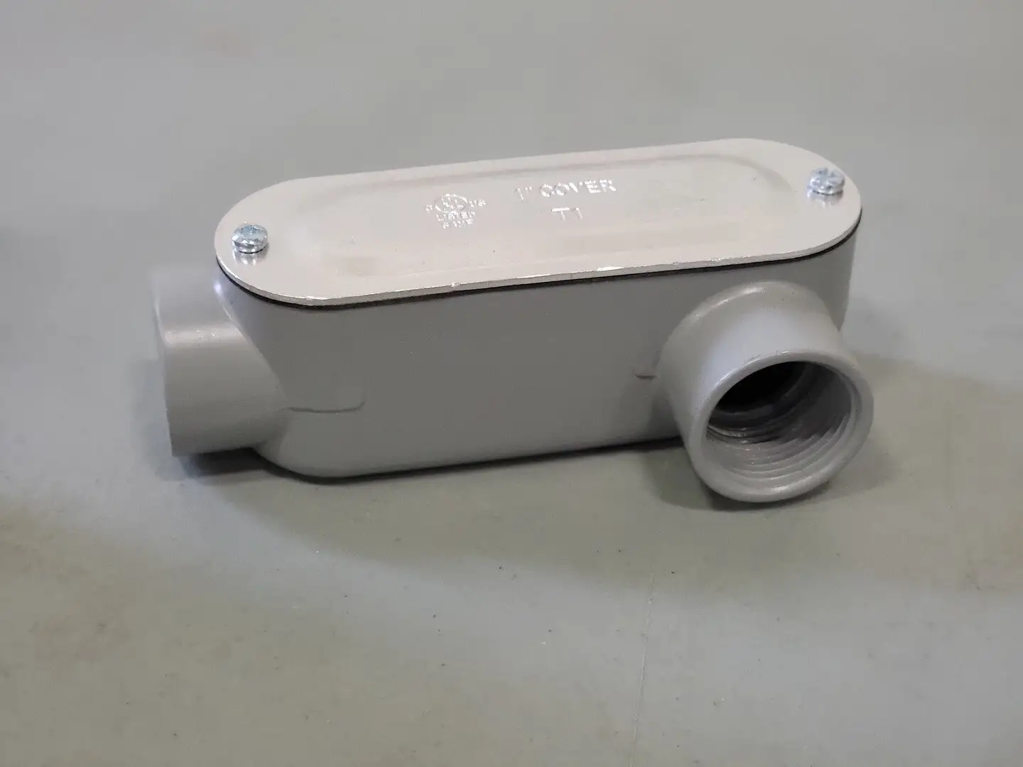 1" PVC Conduit Body T1 (Box of 3)