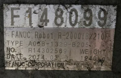 USED 2014 FANUC R-2000IB/210F + R30IB