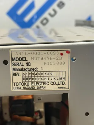 TOTOKU ELECTRIC MDT947B-2B HMI & Open Interface Panels | ESS Industrial Equipment Sales (12)